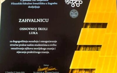 ZAHVALA FILOZOFSKOG FAKULTETA