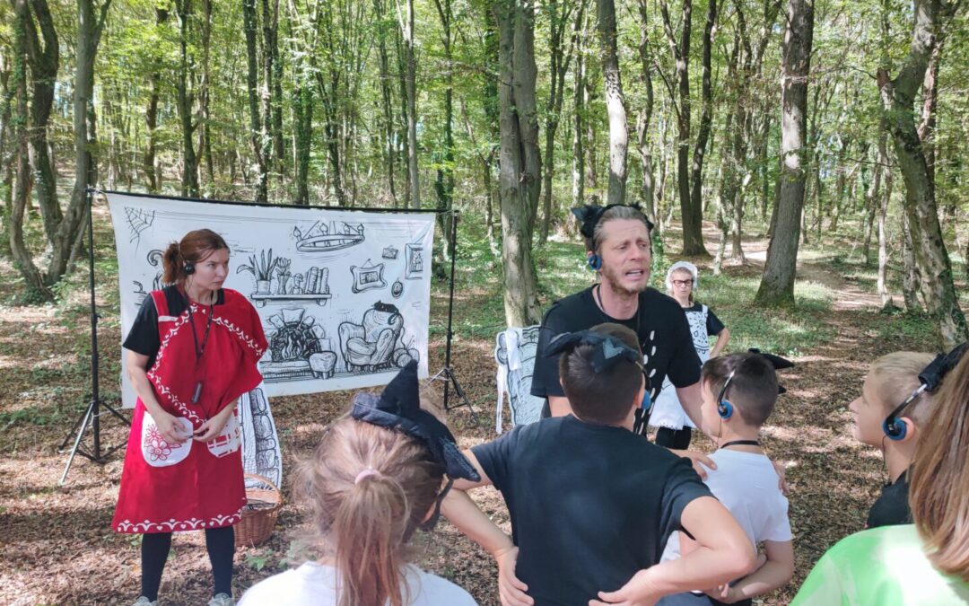 Crvenkapica, vuk i baka – bajka na otvorenom