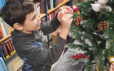 Učenici PRO2 u Knjižnici Selčina