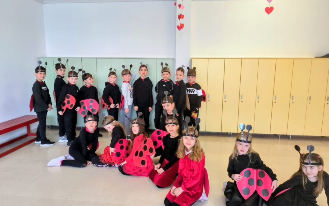 Fašnik u prvim razredima