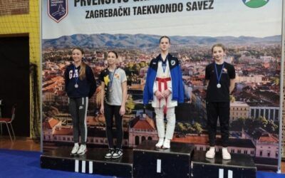 Uspjeh naših učenica na Prvenstvu Zagreba 2026. u taekwondou