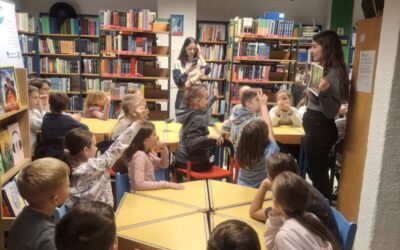 Učenici 3. a razreda na STEM radionici u Knjižnici Selčina